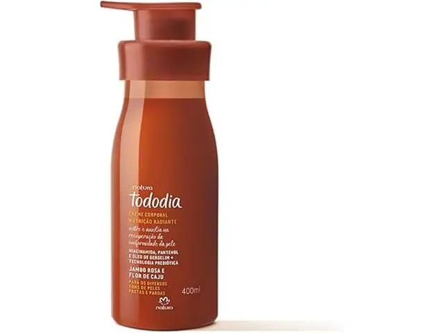 Creme Hidratante Corporal TodoDia Jambo Rosa e Flor de Caju 400ml