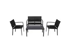 Conjunto Terraço Relax Com 4 Pecas Preto - 8
