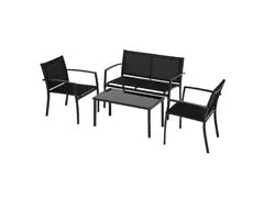Conjunto Terraço Relax Com 4 Pecas Preto - 9