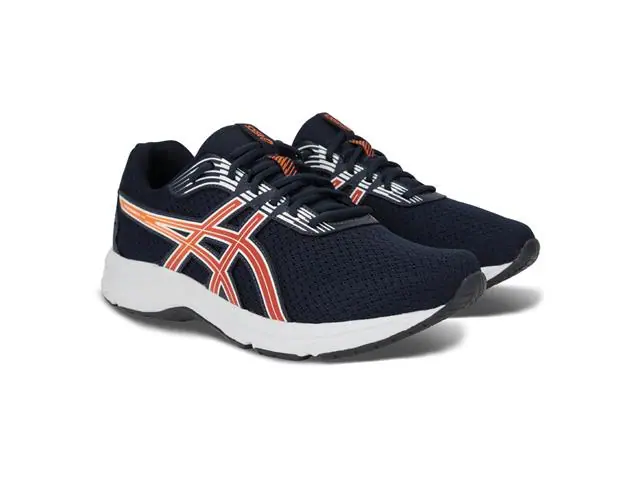Tênis Asics Raiden 4 Midnight/Habanero Masc Tam 40