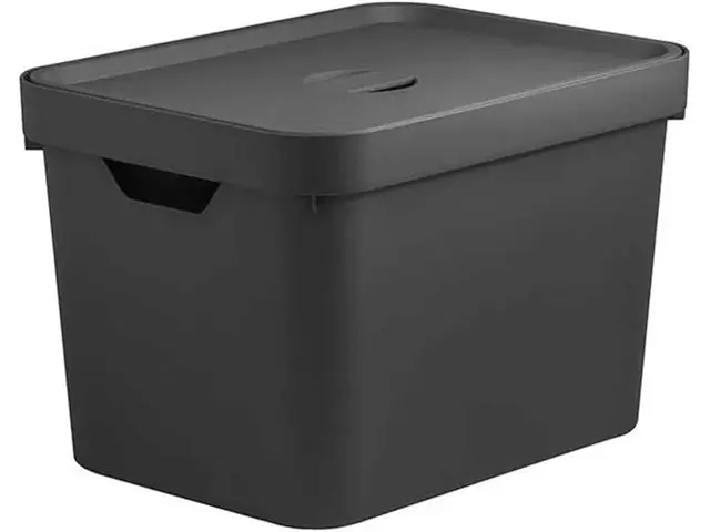 Caixa Organizadora Cube M 18L Com Tampa