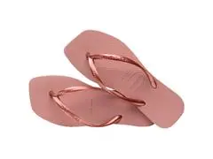 Chinelo Havaianas Slim Square Rosa Crocus - 3