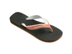 Chinelo Havaianas Dual Verde Olive/Branco - 1