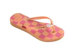 Chinelo Havaianas K Sl Glitter Ii Pessego - 1