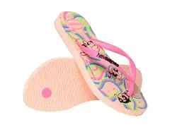 Chinelo Havaianas K Sl Powerpuff Rosa Ballet - 4