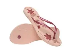 Chinelo Havaianas Slim Organic Rosa/Rose Gold - 4