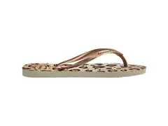 Chinelo Havaianas Slim Animals Bege/Bege - 3