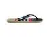 Chinelo Havaianas Slim Nautical Bege Palha/Marinho - 2