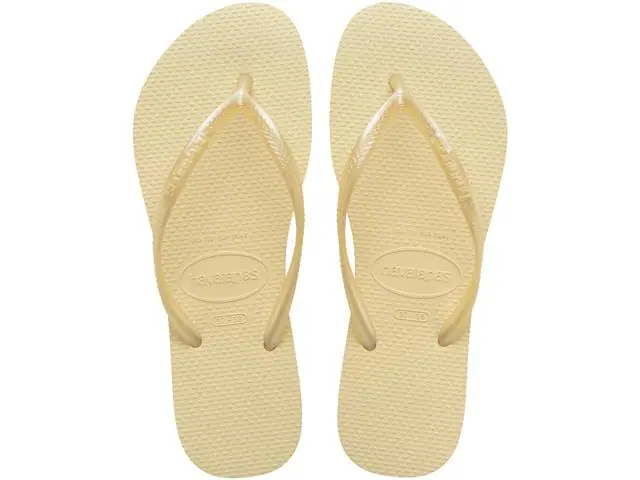 Chinelo Havaianas Slim Buttercream