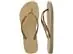 Chinelo Havaianas Slim Glitter Ii Areia/Dourado - 3