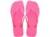 Chinelo Havaianas S Sqr Gtr Neon Bege Palha/Rosa Neon - 0