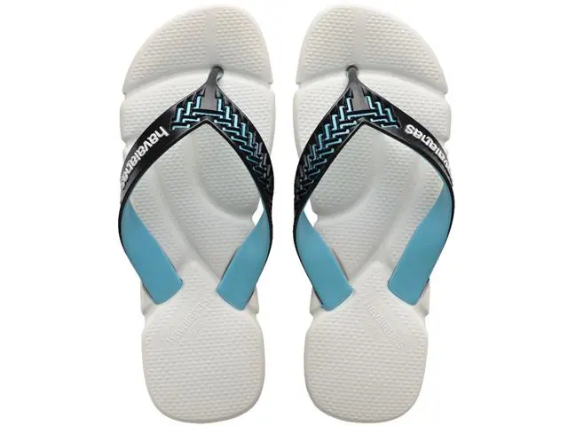 Chinelo Havaianas Power 2.0 Branco/Preto