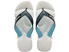Chinelo Havaianas Power 2.0 Branco/Preto