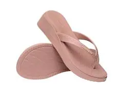 Chinelo Havaianas High Platform Fc Rosa Crocus - 2