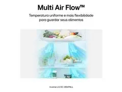 Geladeira Smart LG Frost Free Inverter 451L Inox Look GCB569NLLM- 110V - 4