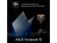 Notebook ASUS Vivobook 15 Ryzen7 16GB 512GB SSD 15,6" FHD  - 6