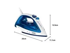 Ferro a Vapor Arno Essentialgliss Azul com Base Antiaderente -  220V - 3