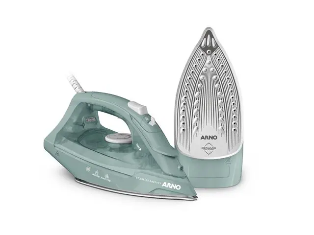 Ferro a Vapor Arno Ecogliss Protect Desligamento Automático - 220V