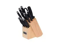 Bloco Facas Color Pro 12pc Cuisinart Cabo Preto - 2