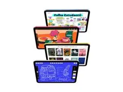 Apple iPad 11ª geração, chip A16, Wi-Fi + Cellular 128GB - Azul - 2