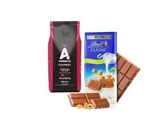 Barra Lindt Hazelnut 90g + Café América Gourmet 1kg - 0