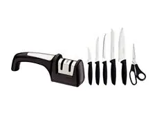 Combo Essencial Tramontina: Afiador Diamantado + Jogo de Facas Plenus - 0