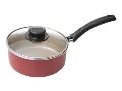 Jogo de Panelas Tramontina Turim Antiaderente Vermelho 8 pçs C/Pressão - 4