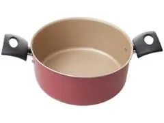 Jogo de Panelas Tramontina Turim Antiaderente Vermelho 8 pçs C/Pressão - 3