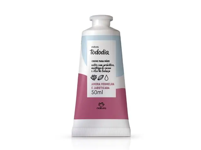 Creme Mãos Natura Tododia Amora e Jabuticaba 50ml