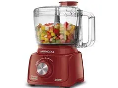 Mini Processador Mondial MP-16-R Turbo Pratic Vermelho 300W 220V