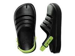 Sándalias Havaianas Kids Clog Preto/Verde Limao Tam 25-26 - 4