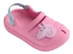 Sándalias Havaianas Baby Clog Peppa Pig Pink Lemonade Tam 21-22 - 2