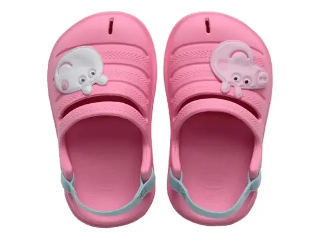 Sándalias Havaianas Baby Clog Peppa Pig Pink Lemonade Tam 25-26