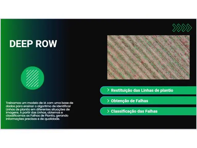 Algoritmo de IA para Restituição de Linhas e Falhas de Plantio