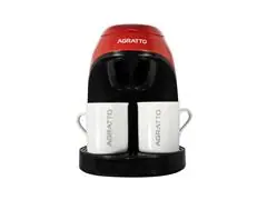 CAFETEIRA 2 XICARAS VERMELHA 220V