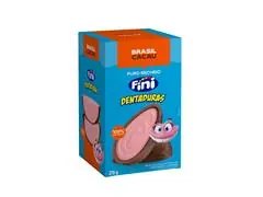 Ovo de Páscoa Brasil Cacau Puro Recheio Fini Dentaduras 270g