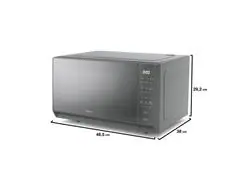 Micro-ondas de Mesa Midea MasterCook com 27 Litros Prata 110V - 1