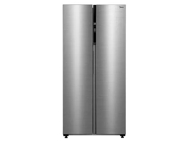 Refrigerador Side By Side Midea Inverter com 442 Litros Inox 110V