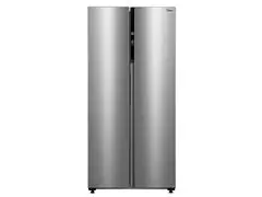 Refrigerador Side By Side Midea Inverter com 442 Litros Inox 110V - 0
