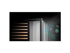 Adega de Vinhos Hisense para 54 Garrafas 110V - 2