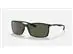 Óculos de sol Ray-Ban PEEK SQUARE MATTE BLACK GREEN - - - 0