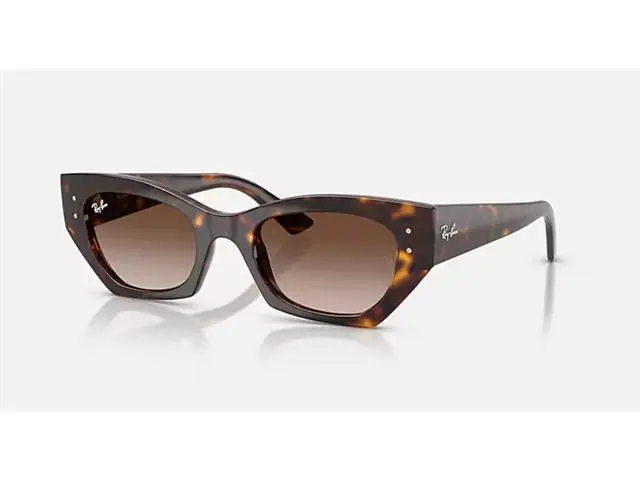 Óculos de sol Ray-Ban INJECTED IRREGULAR HAVANA GRADIENT BROWN - ZENA
