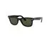 Óculos de sol Ray-Ban ACETATE SQUARE BLACK G-15 GREEN - WAYFARER - 1