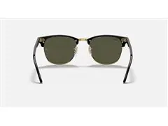 Óculos de sol Ray-Ban CLUBMASTER PRETO/ARISTA G-15 VERDE - 3