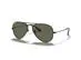Óculos de sol Ray-Ban METAL PILOT BLACK G-15 GREEN - AVIATOR - 0
