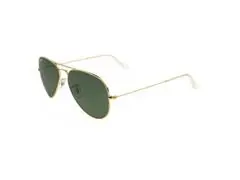 Óculos de sol Ray-Ban METAL PILOT ARISTA G-15 GREEN - AVIATOR