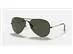 Óculos de sol Ray-Ban AVIATOR LARGE METAL II PRETO G-15 VERDE - 0