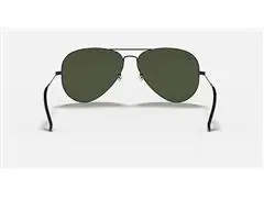 Óculos de sol Ray-Ban AVIATOR LARGE METAL II PRETO G-15 VERDE - 3