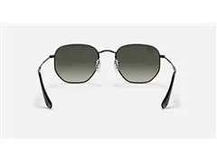 Óculos de sol Ray-Ban METAL IRREGULAR BLACK GREY GRADIENT - HEXAGONAL - 3