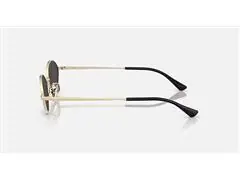 Óculos de sol Ray-Ban METAL OVAL PALE GOLD DARK GREY - KAI - 2